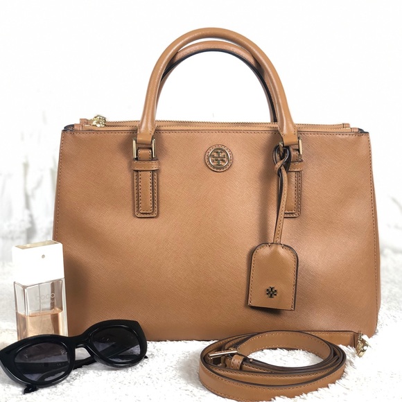 Tory Burch Handbags - 🌸OFFERS?🌸Tory Burch Leather Tiger’s Eye Satchel